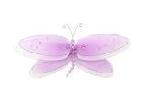 5 Purple Multi-Layered Dragonfly nylon hanging ceiling wall baby nursery room wedding decor