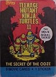 1991 - Topps - New Line - Teenage Mutant Ninja Turtles II: Secret of the Ooze - 3 Packs per Set - 8 Cards & 1 Sticker in ach Pack -