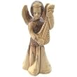 Olivewood Angel (10 cm or 4") - Harp style