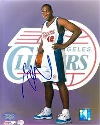 Elton Brand autographed 8x10 Photo (Los Angeles Clippers)