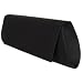 Satin Abendtasche in Schwarz
