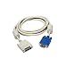 Electronics : 2m DVI-A Male to SVGA S/VGA TFT Monitor Cable/Lead