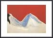 Art Poster Metal Framed Print - Nu Allonge - Artist: Nicolas de Stael- Poster Size: 23 X 31
