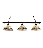 18852 - Greek Key Three-Light Island
