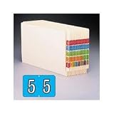 Barkley Compatible Numerical Labels, 1 1/2w x 1h, Number 5, Blue, 500/Box (SMD66705)