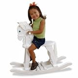 KidKraft Derby Rocking Horse - White
