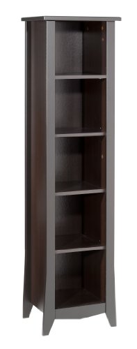 Nexera 200217 Elegance Bookcase, Espresso On Sale