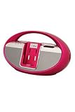 Pink Boom Box iPod Dock