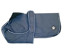 Danish Design Dusty Blue Luxury Waterproof Dog Coat (55cm (22") )