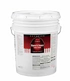 ACE PAINT DIVISION 136M105-8 EXTERIOR BARN AND FENCE LATEX FLAT PAINT - BLACK 5 GALLON