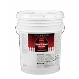 ACE PAINT DIVISION 136M105-8 EXTERIOR BARN AND FENCE LATEX FLAT PAINT - BLACK 5 GALLON