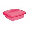 Orka A68904 Silicone Square Steam Cooker, Rasberry