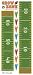 SPORTS GROWTH CHART APPLIQUES PEEL AND STICK