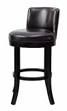 OSP Designs Metro Swivel Eco Leather Barstool, Espresso