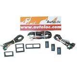 Autoloc 33RSO Power Window Switch Kit W/ Three Sw3 Switches And Cases