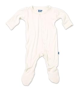 Kicky Pants Footie, Natural, 18-24 Months