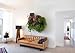 Living Wall Planter INDOOR/OUTDOOR USE w/Reservoir  (Color: Chocolate) Vertical Garden (Modular, Sustainable, Eco, Green) Hanging Planter
