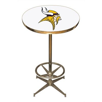 Imperial Minnesota Vikings Licensed Pub Table