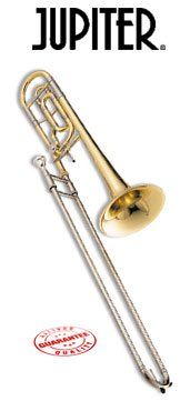 Jupiter Intermediate Bb Slide Trombone with F Attachment 536L