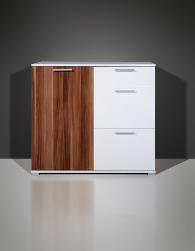Pharao24 Sideboard Kommode Weiß