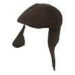New Faux Leather Trooper Driver Ivy Earflap Cap Hat * Brown * Large / Extra Large