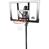 Lifetime 71281 In Ground Power Lift Basketball System, 52 Inch Shatterproof Backboard