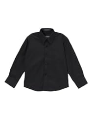 Boys black dress shirt