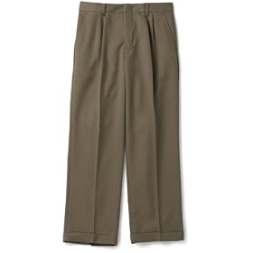 Claiborne Boys8-20 Stretch Microfiber Pleated Dress Pant