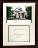 IMAGE OF University of South Carolina Graduate Framed Lithograph w/ Diploma Opening