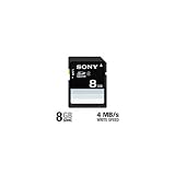 Sony 8 GB Flash Memory Card SF8N4/TQ (Black)