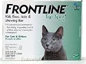 Merial Frontline Top Spot Flea and Tick Control for Cats and Kittens, 6 Doses