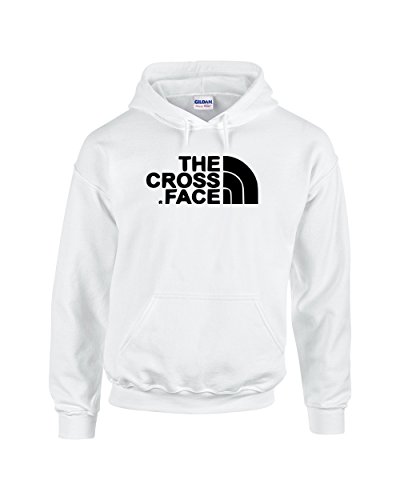 The Cross Face Hoodie | MMA Wrestling Fan Hooded Sweatshirt | Mens