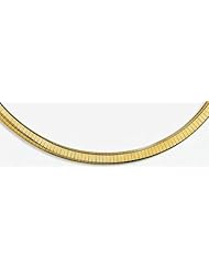 8mm Cubetto (Flexible) Omega Necklace 18"