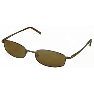 Ralph by Ralph Lauren Sunglasses 7526 S 0F06 Shiny Bronze Frame  Brown Polarized Lenses