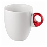 IMAGE OF Art and Cafe Mug in Red [Set of 2]