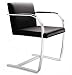 Brno Style Full Leather Flat Chair