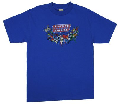  Here They Come - Justice League T-shirt