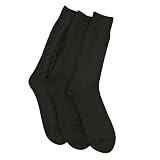 Calvin Klein Men's Microfiber Textured Dress Socks 3-Pack Hosiery