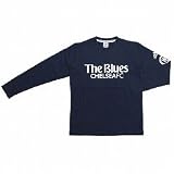 アディダス ヨーロピアン ロングスリーブTシャツ チェルシー ダークインディゴ×ホワイト
