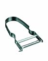 Metaltex Peeler with Hardened Steel Blade, Stainless Steel