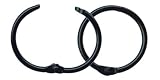 CUSTOM BINDING RINGS SMALL .875 10/PKG-BLACK