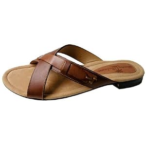 $165 Tommy Bahama Ladies Crossed Acean Sandals Size 8 by Tommy Bahama