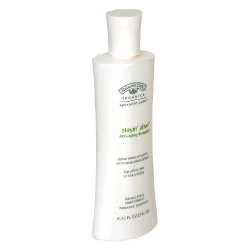 Nature's Gate Organics Shampoo, Anti-Aging, Stayin' Alive, 8.25 fl oz (244 ml) (Pack of 2)