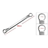 Buy 12PT Metric 17MM 19MM Double Side Offset Combination Box End Wrench by uxcell
