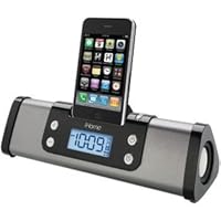 iHome iP16GXC Portable Alarm Clock Stereo Speaker System for iPod or iPhone (Gunmetal)