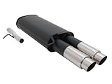 Produkt-Bild: NOVUS Sportauspuff Gruppe N VW Passat Limousine + Variant 3B / 3BG 1,6 / 1,8 / 1,8T / 1,9TDI / 2,0 2 x 76 mm GP-Design