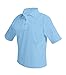 Premium Wear Men's Polo T-Shirts, High Moisture Wicking Dry Fit Performance Athletic Short-Sleeved Polo T-Shirts with Collar for Golf, Tennis, Work, Daily, Casual Light Blue