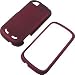 Red Rubberized Protector Case for Motorola CLIQ 2