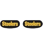 Pittsburgh Steelers Black Vinyl Eye Strip Decorations