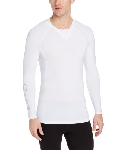 VIRUS Men's Stay Cool Long Sleeve Cool Jade Compression Top